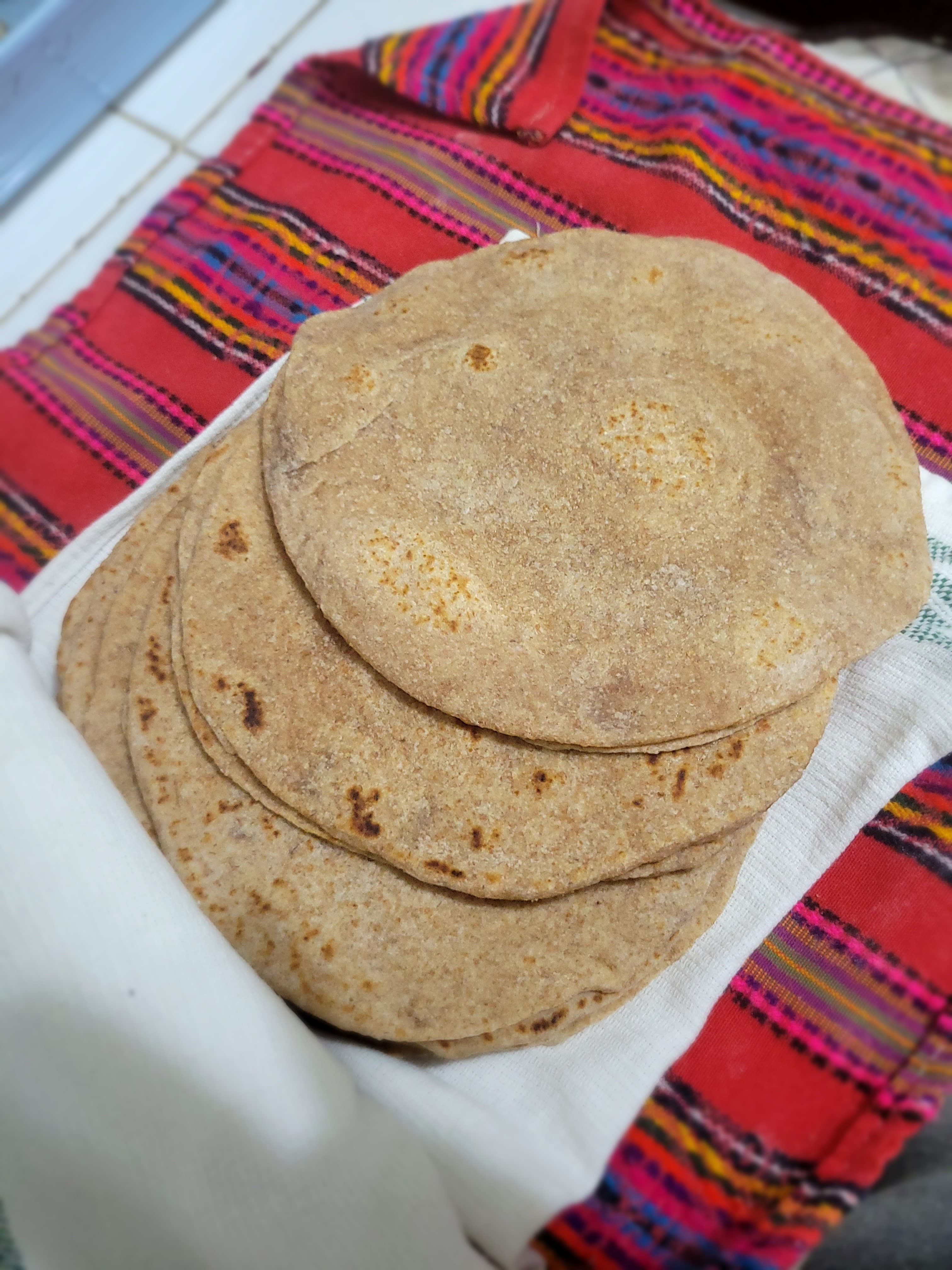 Tortillas Integrales de Masa Madre
